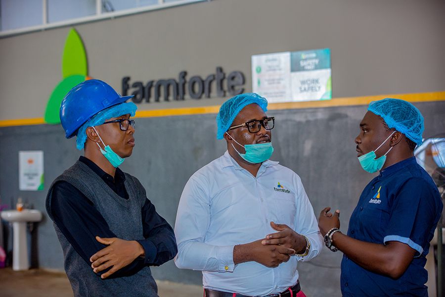Farmforte factory team - Check DC Brand Implementation