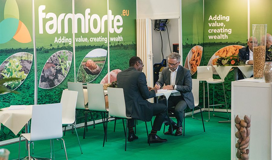 Farmforte stand at Fruit Logistica 2019 - Check DC Brand Implementation